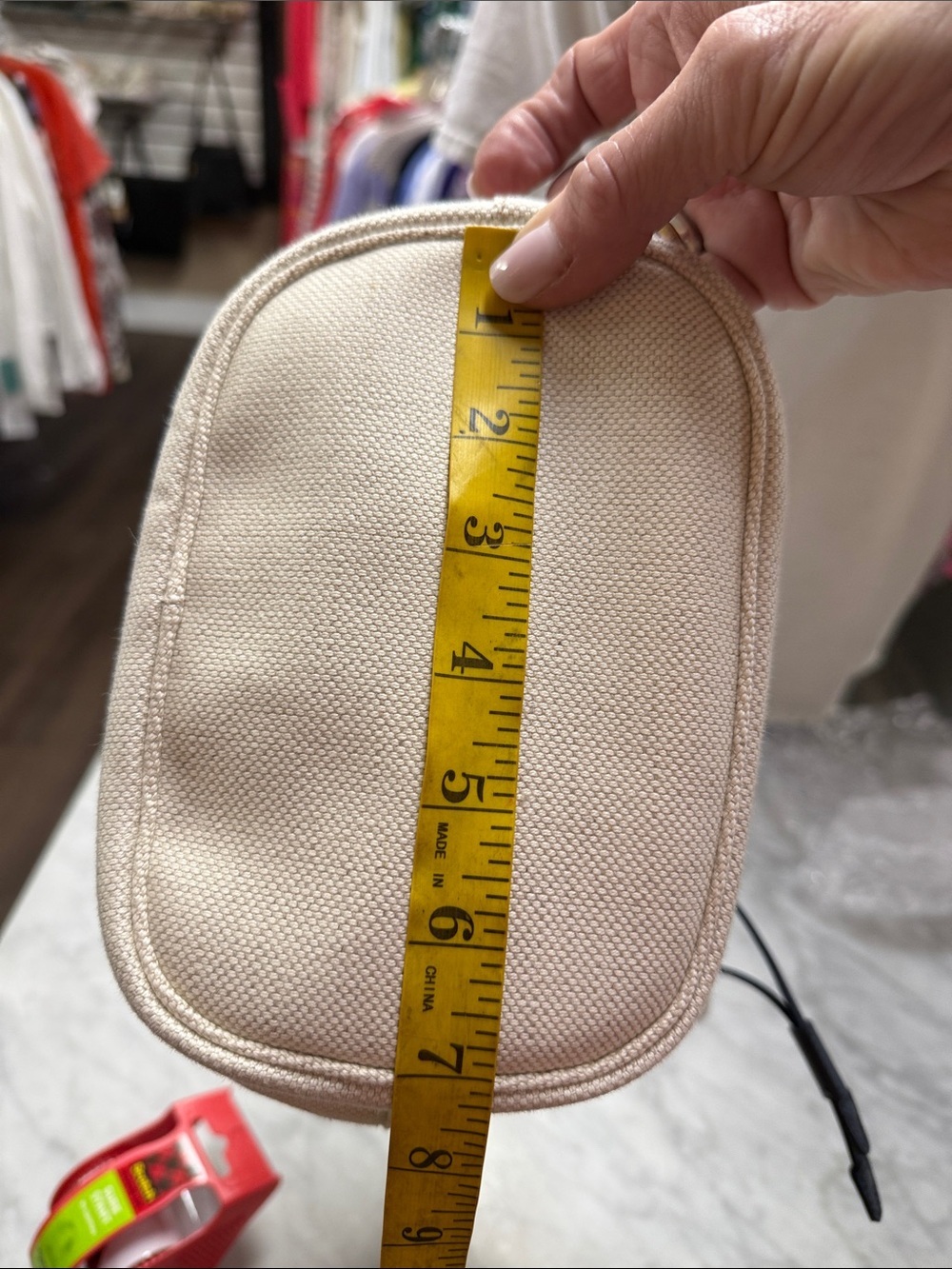 PRADA NEW Canvas Bucket Bag Drawstring Closure - Picture 13 of 13
